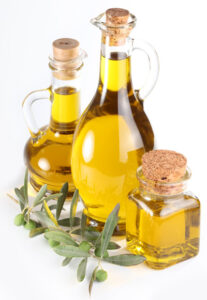 Olijfolie bevat oliezuur en oleocanthal