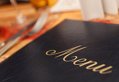 Restaurants - menu - gezond10